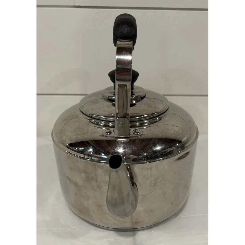 MARTHA STEWART For Macy's 4.2 QT. Heavy Gauge Stainless Steel Tea Kettle